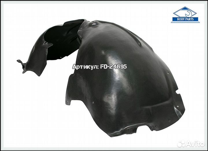 Подкрылок переднего левого крыла Audi Q7