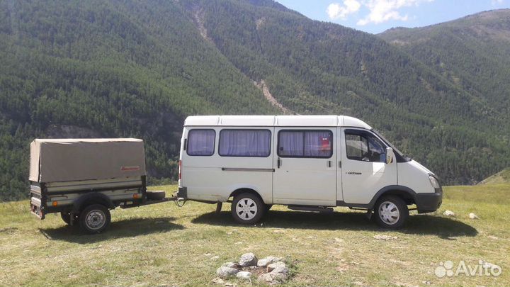 Пассажирская Газель + прицеп