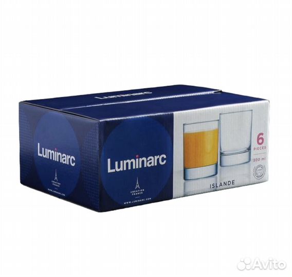 Набор стаканов 6 штук