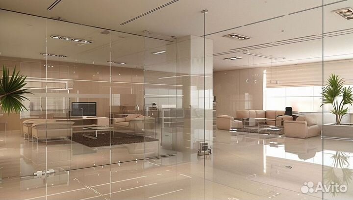 Межкомнатные перегородки стеклянные