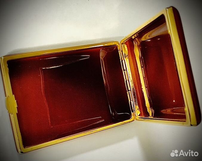 Портсигар 30-40х годов прошлого века, из бакелита