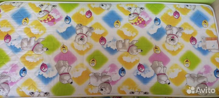 Детская кровать с матрасом 70*160