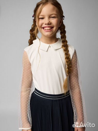 Блузка школьная 158