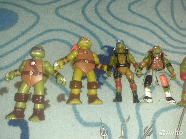 Фигурки черепашки ниндзя