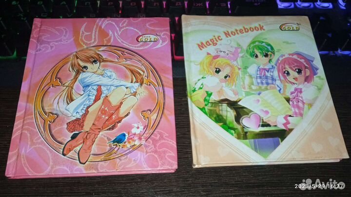 Блокнот Анимэ и закладки магнитные
