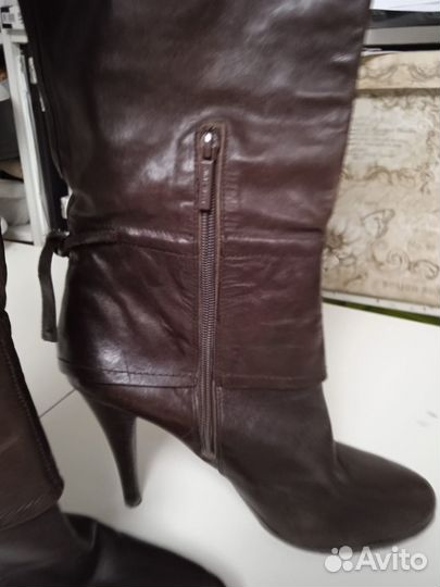 Сапоги,натуральная кожа Nine West