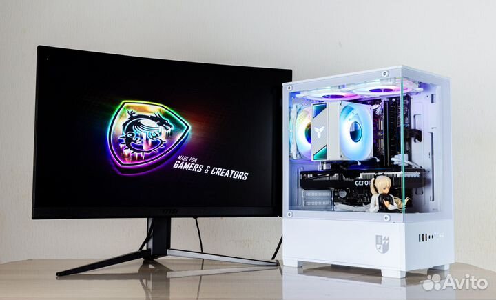 Игровой компьютер I5 12400f/ RTX 4060/ 32GB/ M2