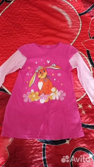 Детская одежда для девочек пакетом, 5-6 лет