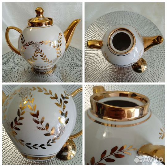 Заварочные И доливной чайники и одна чашечка
