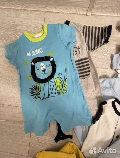 Пакет вещей на мальчика 62-68