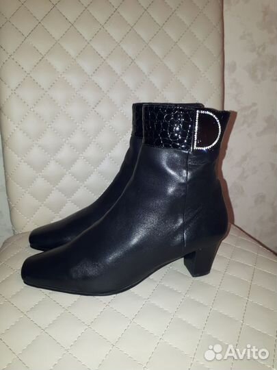 Ботильоны натуральная кожа 37 destra