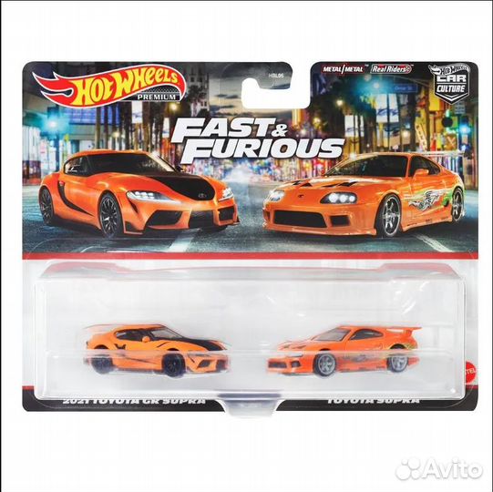 Hot Wheels Premium Toyota GR Supra & MK4 Supra
