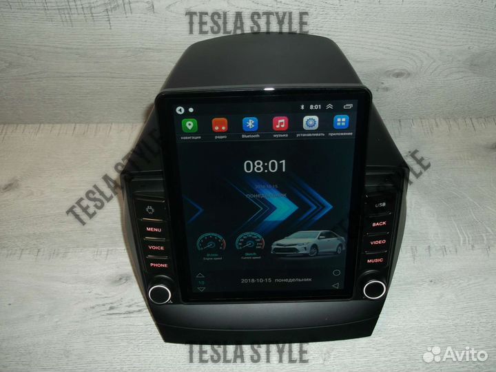 Магнитола Hyundai ix35 Tesla Android GPS
