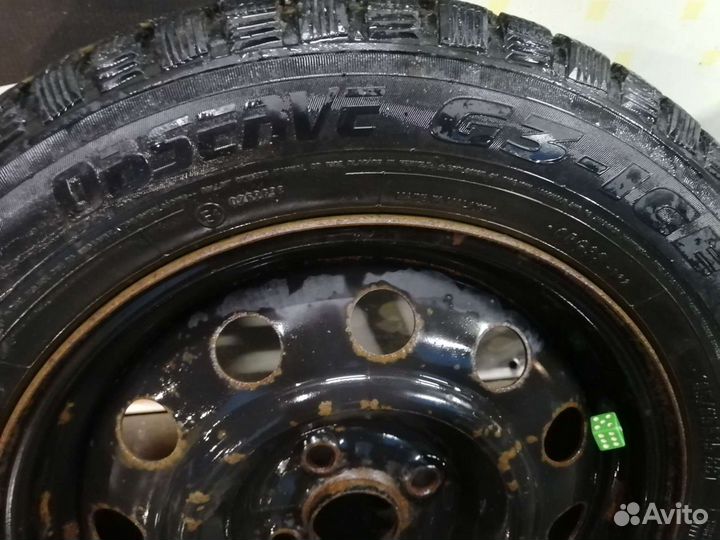 Зимние колеса р 15 на солярис или рио