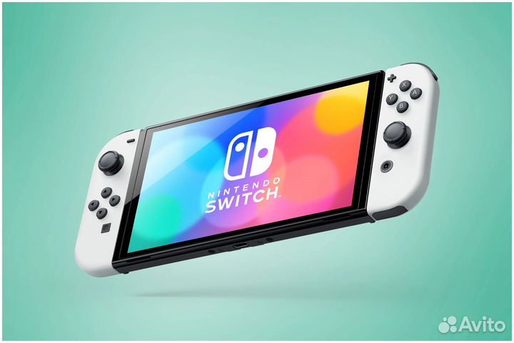 Игровая приставка Nintendo Switch oled White