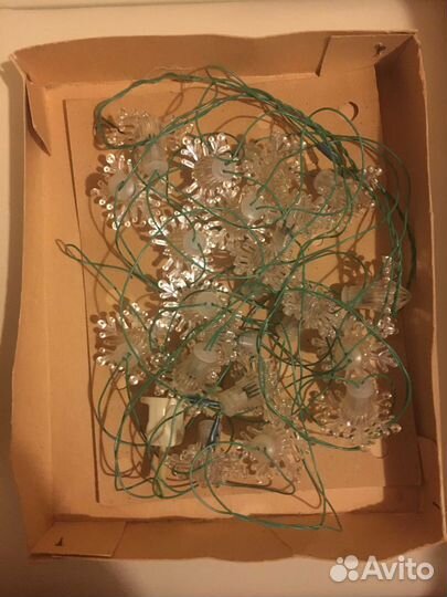 Елочная гирлянда СССР