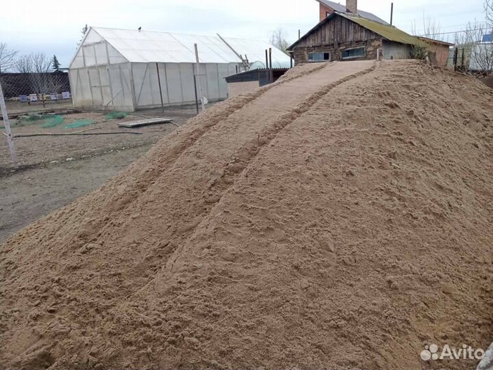 Песок карьерный