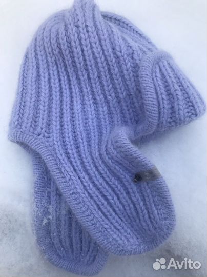 Шапка ушанка женская