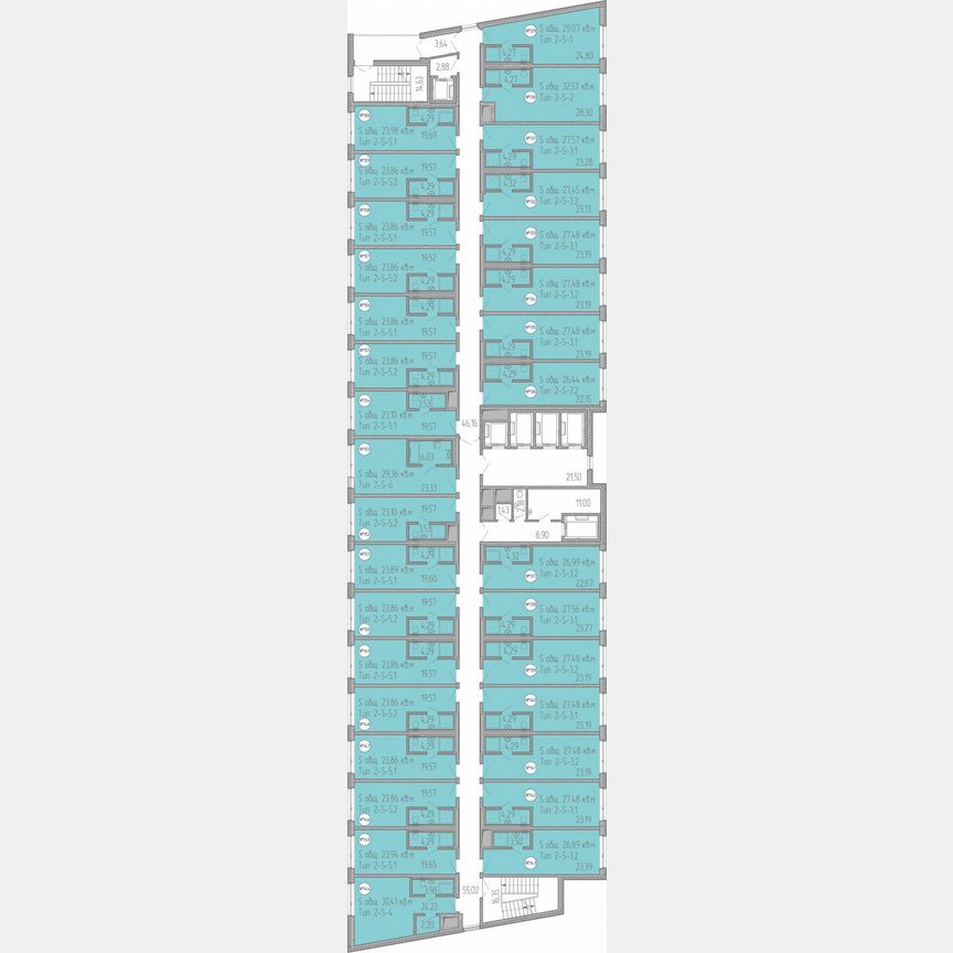 Апартаменты-студия, 27,2 м², 8/18 эт.