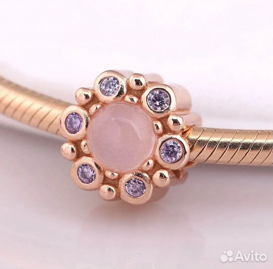 Пандора pandora браслет серьги шарм оригинал