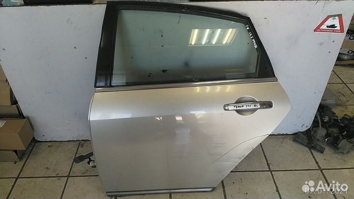 Дверь задняя левая nissan teana J31 2003-2008