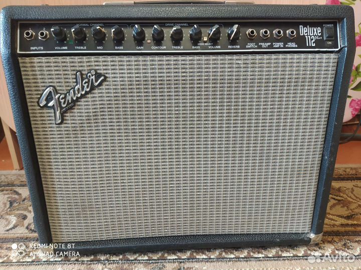 Гитарный комбоусилитель Fender deluxe 112 plus