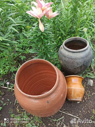 Корчаги, горшок старинные декоративные
