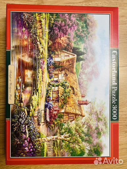 Пазлы 3000 с ковриком