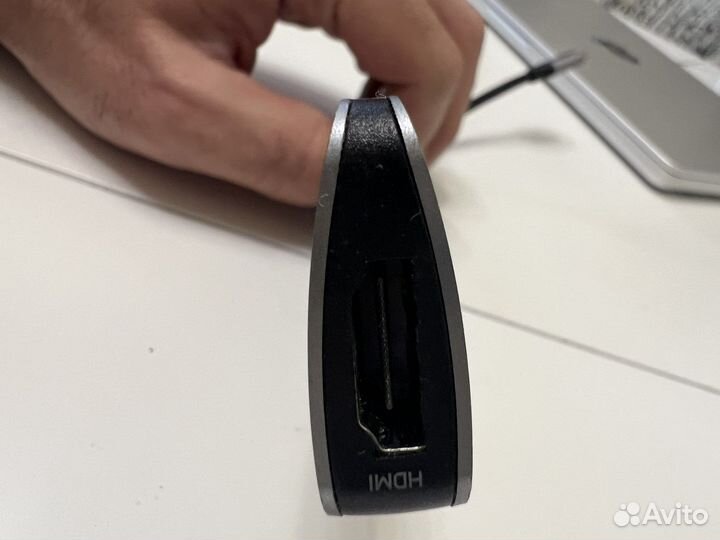 Переходник Док станция (USB хаб) Digma DS-740UC-GL