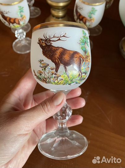 Набор посуды Чехия Crystal art