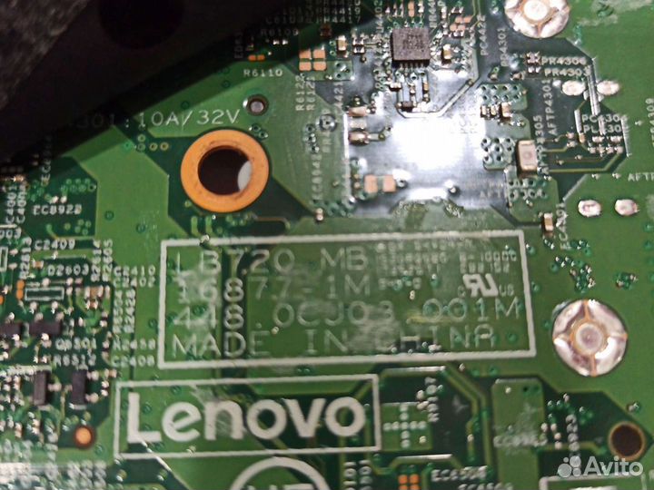 Плата Lenovo 720-15ikb не рабочая