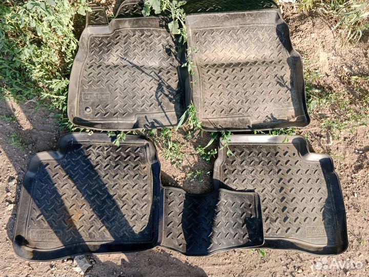 Автомобильные коврики резиновые Хёндай Соната EF
