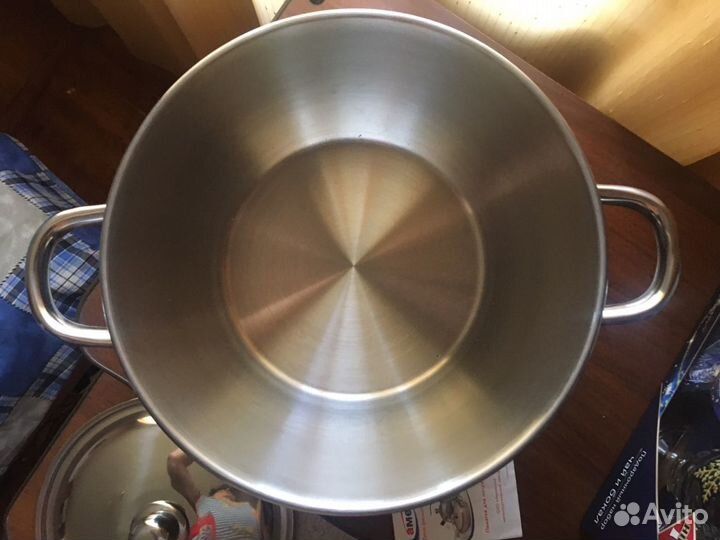 Новая нержавеющая посуда