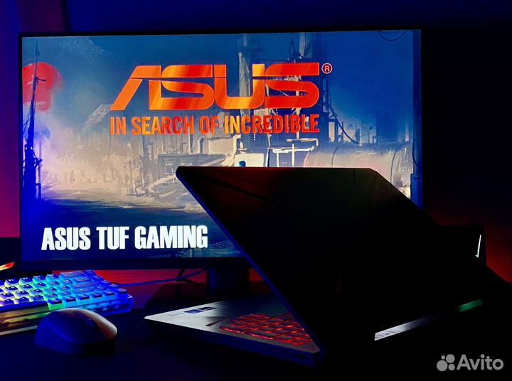 Мощный игровой ноут Asus TUF Gaming 15 FX80G