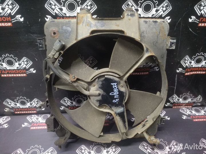 Вентилятор радиатора кондиционера Honda HR-V GH1