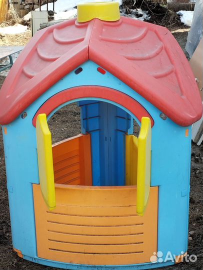 Детский игровой пластиковый домик