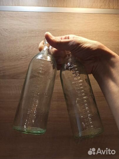 Бутылочка для кормления 2шт. стекло 200ml