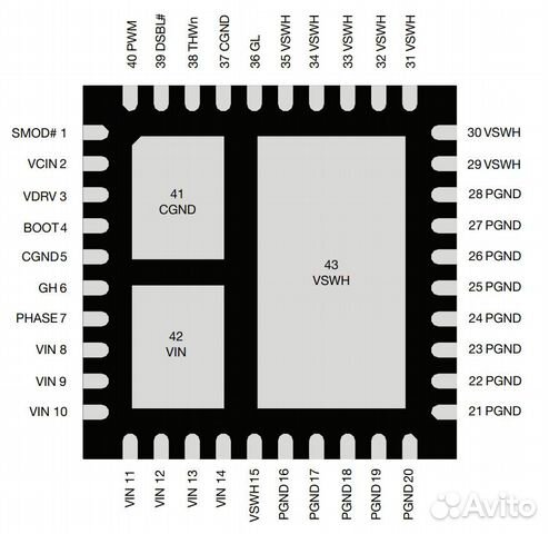 Микросхема SIC788ACD-T1-GE3