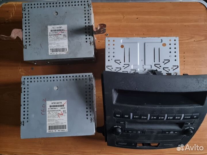 Штатная магнитола Mitsubishi outlander xl