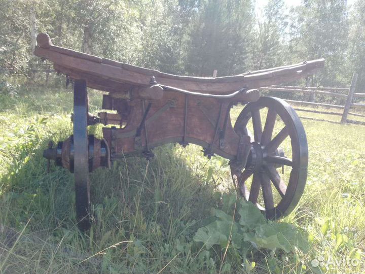 Телега для лошади старинная