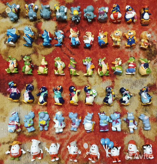 Игрушки из киндера пакетом