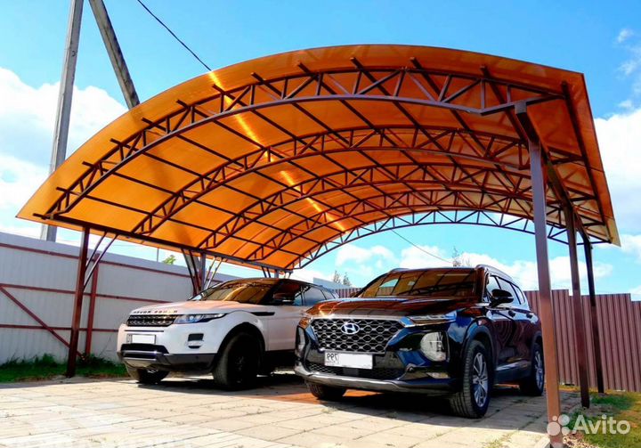Навес для машины