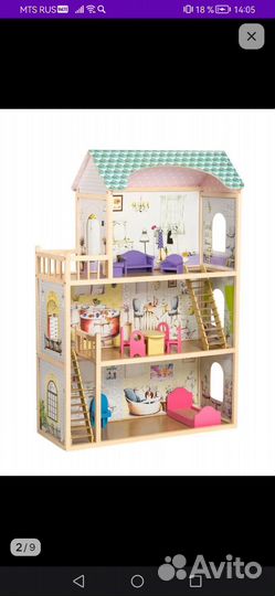 Большой кукольный домик
