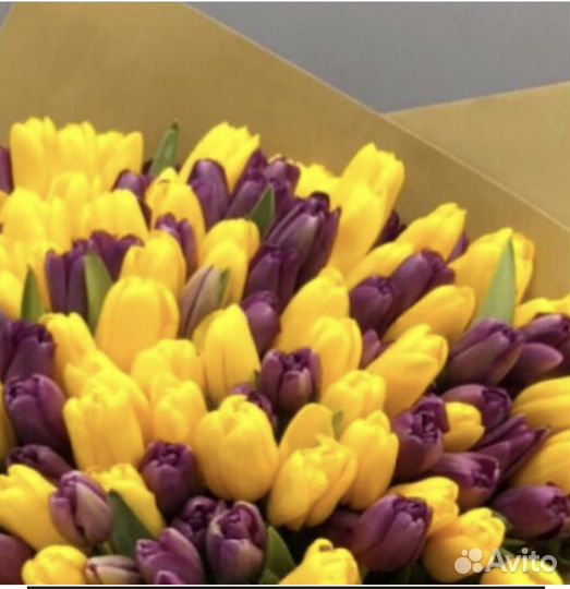 Букет из тюльпанов доставка