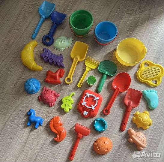 Игрушки формочки в песочницу