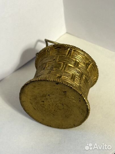 Винтажное ведерко для украшений 1970 год