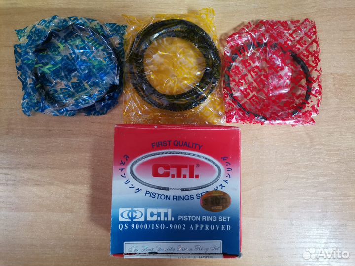 Кольца поршневые 79.5+0.50 Opel Asc/Kad 16N