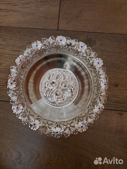 Блюдо,мельхиор