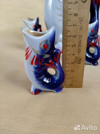 Штоф Рыба с рыбками Полонное