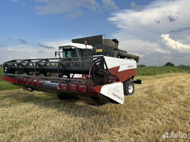 Уборка урожая (комбайн Acros 550)